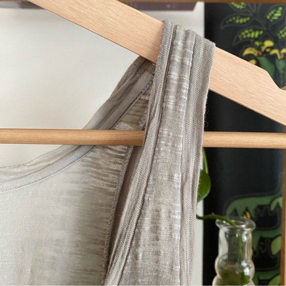 Gilda Midani Gray Yellow White Ombre Tie Dye Sleeveless Dress - Picture 8 of 16